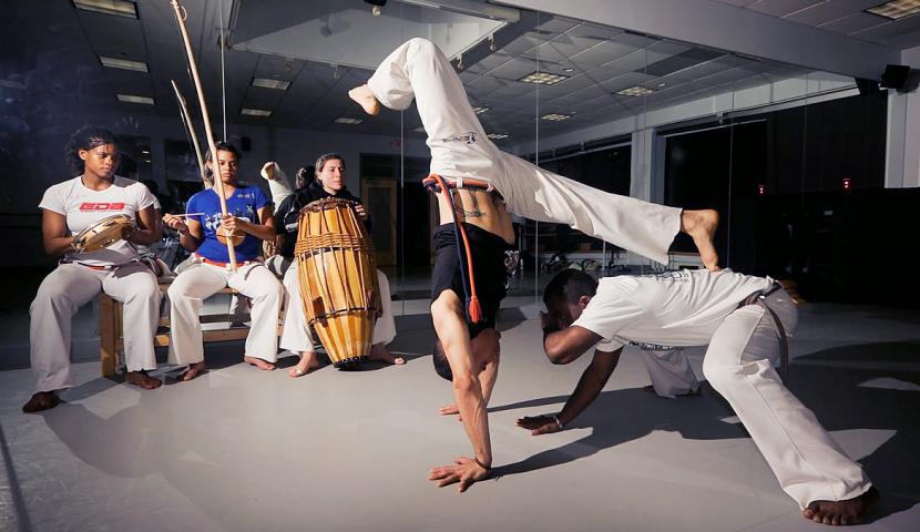 Capoeira: Workshops Groepsactiviteit